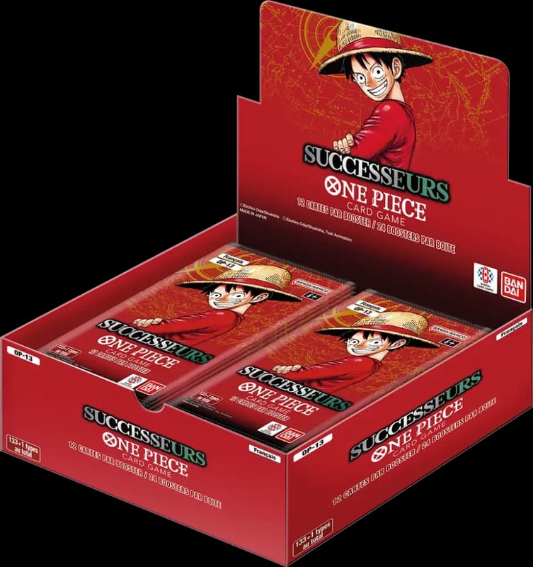 Display de boosters One Piece Card Game OP-13 Successeurs, version française