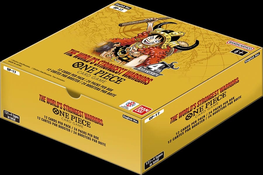 Display de boosters One Piece Card Game OP-17, version anglaise