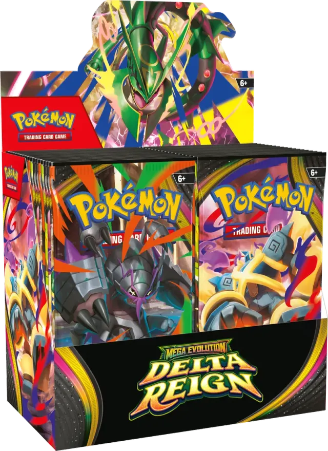 Pokémon Présentoir de 36 boosters (display) Méga-Évolution - Règne Delta (ME06)