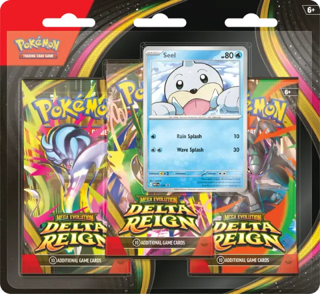 Pokémon Pack 3 boosters (Tripack) Méga-Évolution - Règne Delta (ME06)