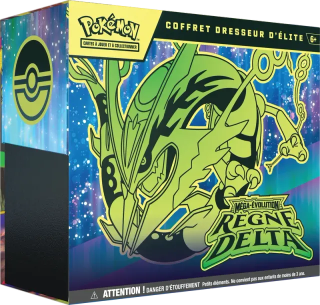 Pokémon Coffret Dresseur d'Élite Méga-Évolution - Règne Delta (ETB ME06)