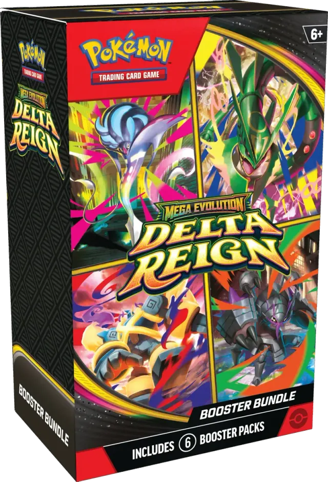 Pokémon Lot de boosters Méga-Évolution - Règne Delta (ME06)