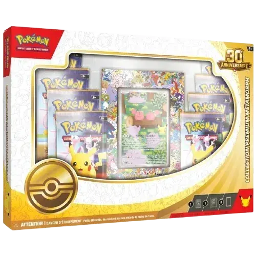 Pokémon 30 ans Coffret Collection Premium Métamorph 30e Anniversaire