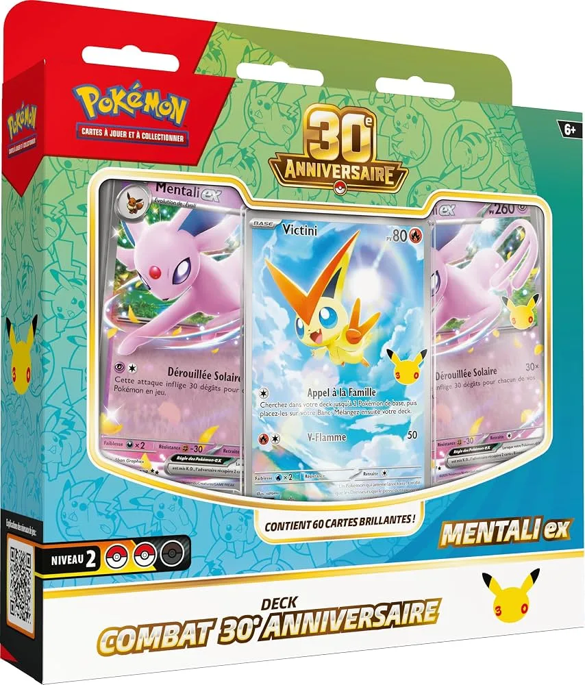 Pokémon : Deck Combat 30ᵉ Anniversaire – Mentali-ex