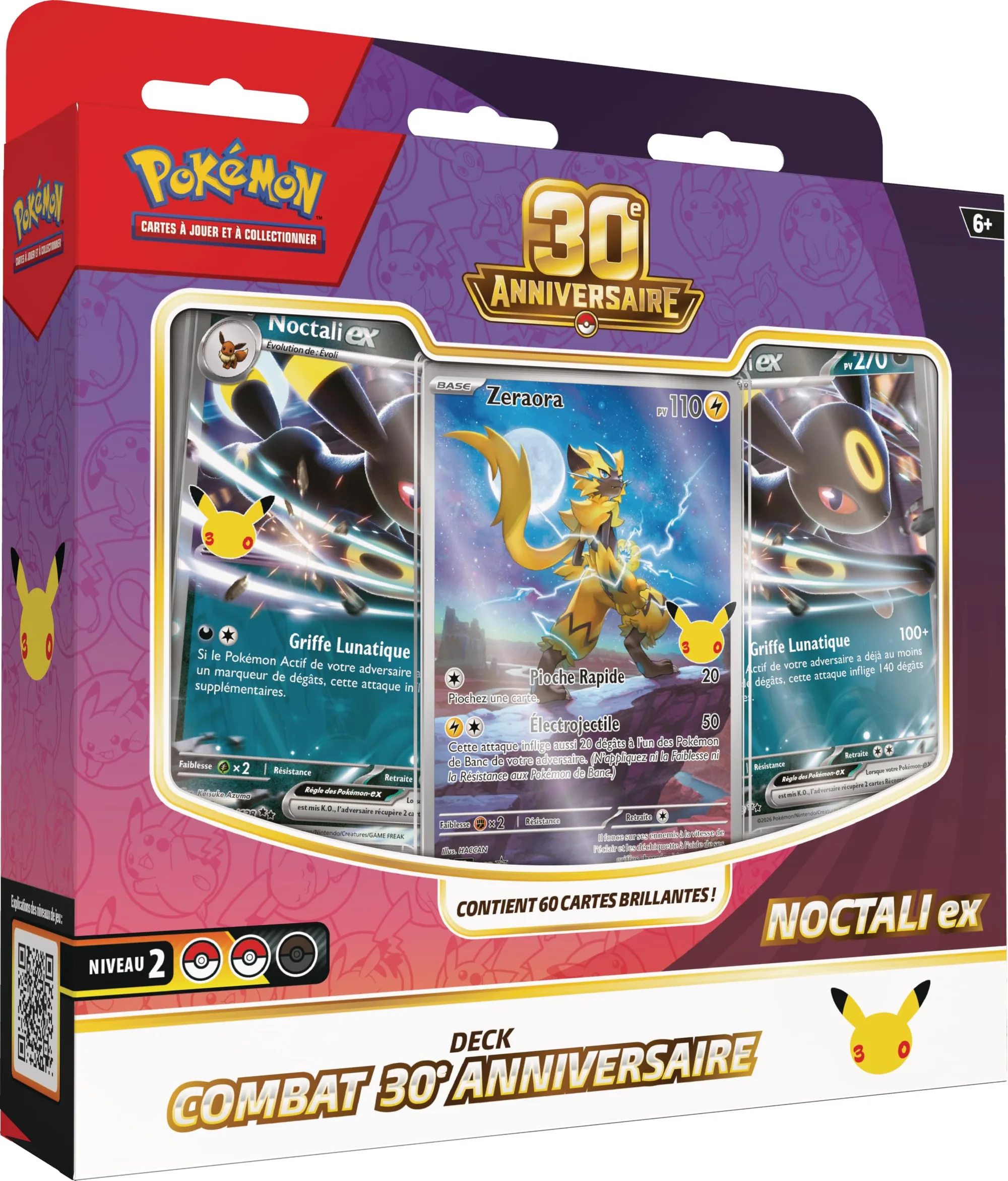 Pokémon : Deck Combat 30ᵉ Anniversaire – Noctali-ex