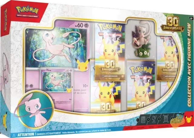 Collection avec figurine Mew