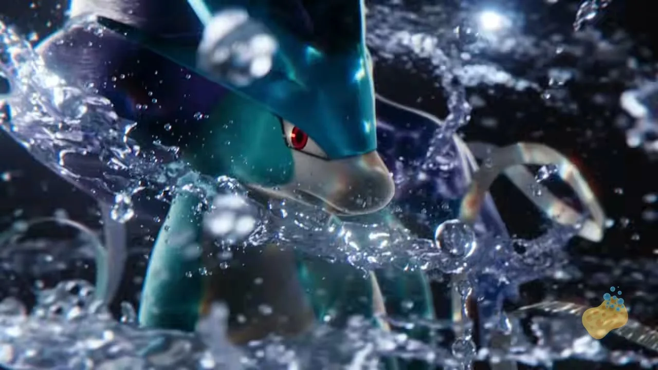 Suicune, l'un des trois légendaires de Johto teasés dans le trailer annonçant la série ex★