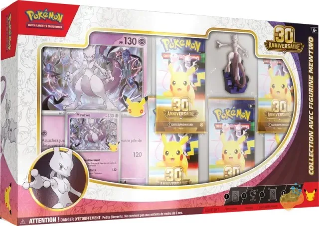 Collection avec figurine Mewtwo