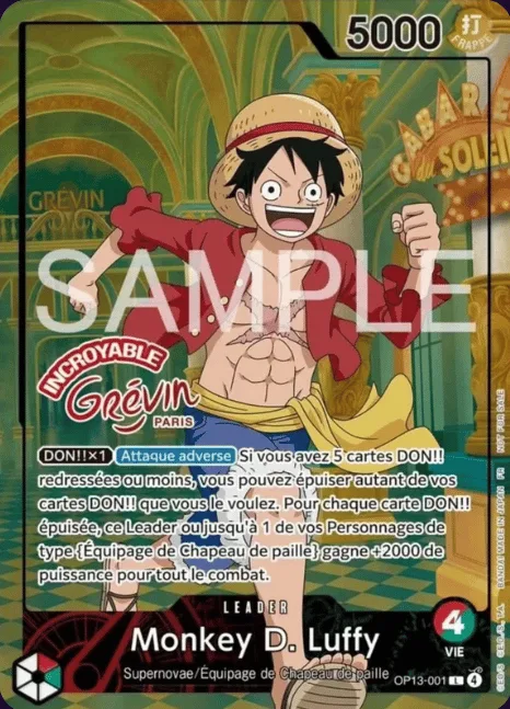 Carte Promo Grevin