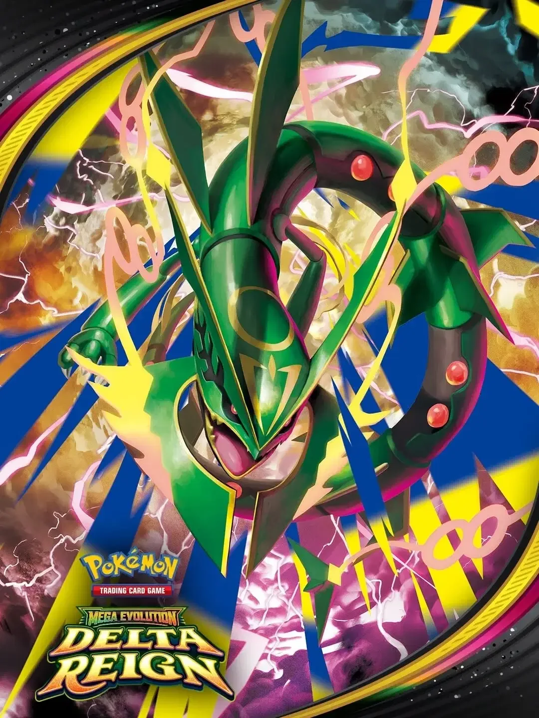 Fond d'écran Pokémon Règne Delta ME06 avec Méga-Rayquaza