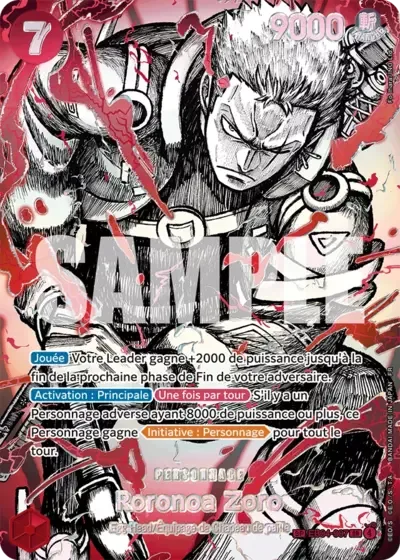 Zoro Manga Rare