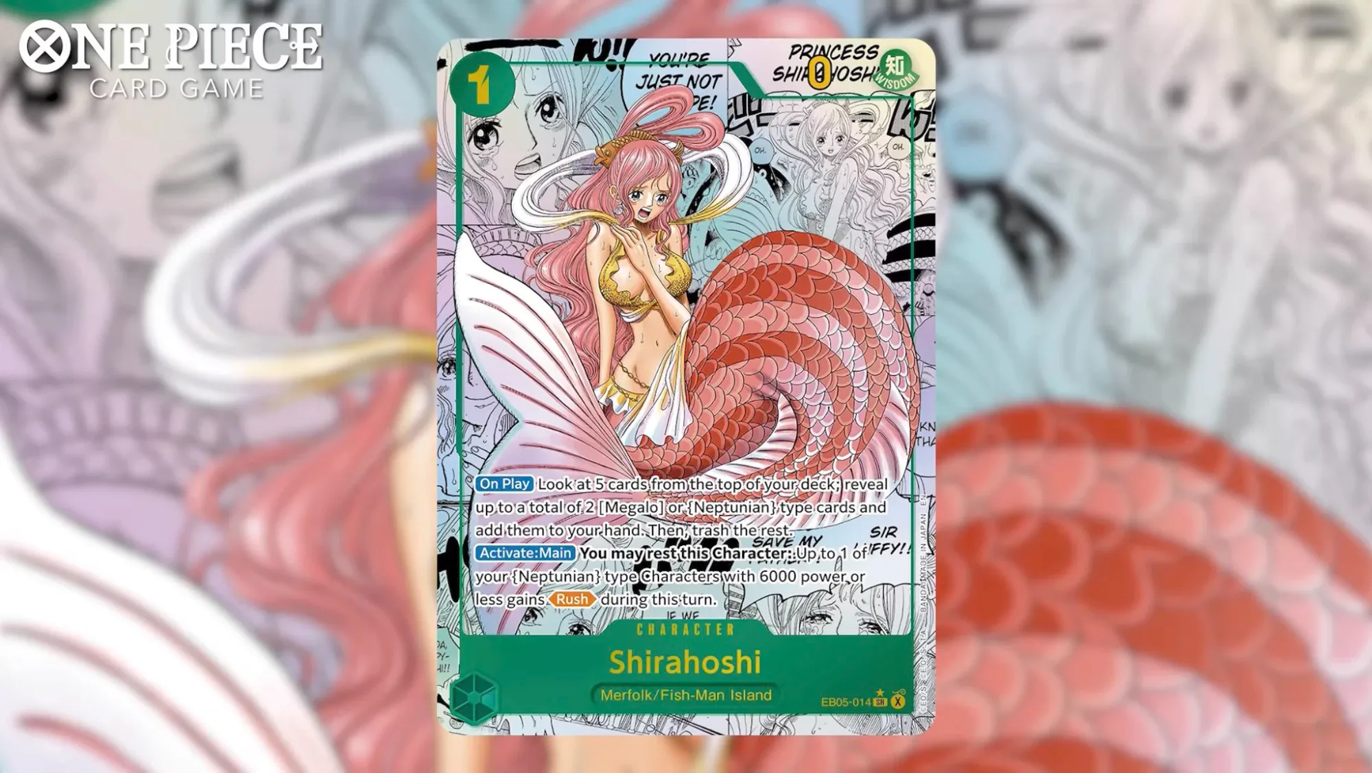 Shirahoshi Manga Rare EB05